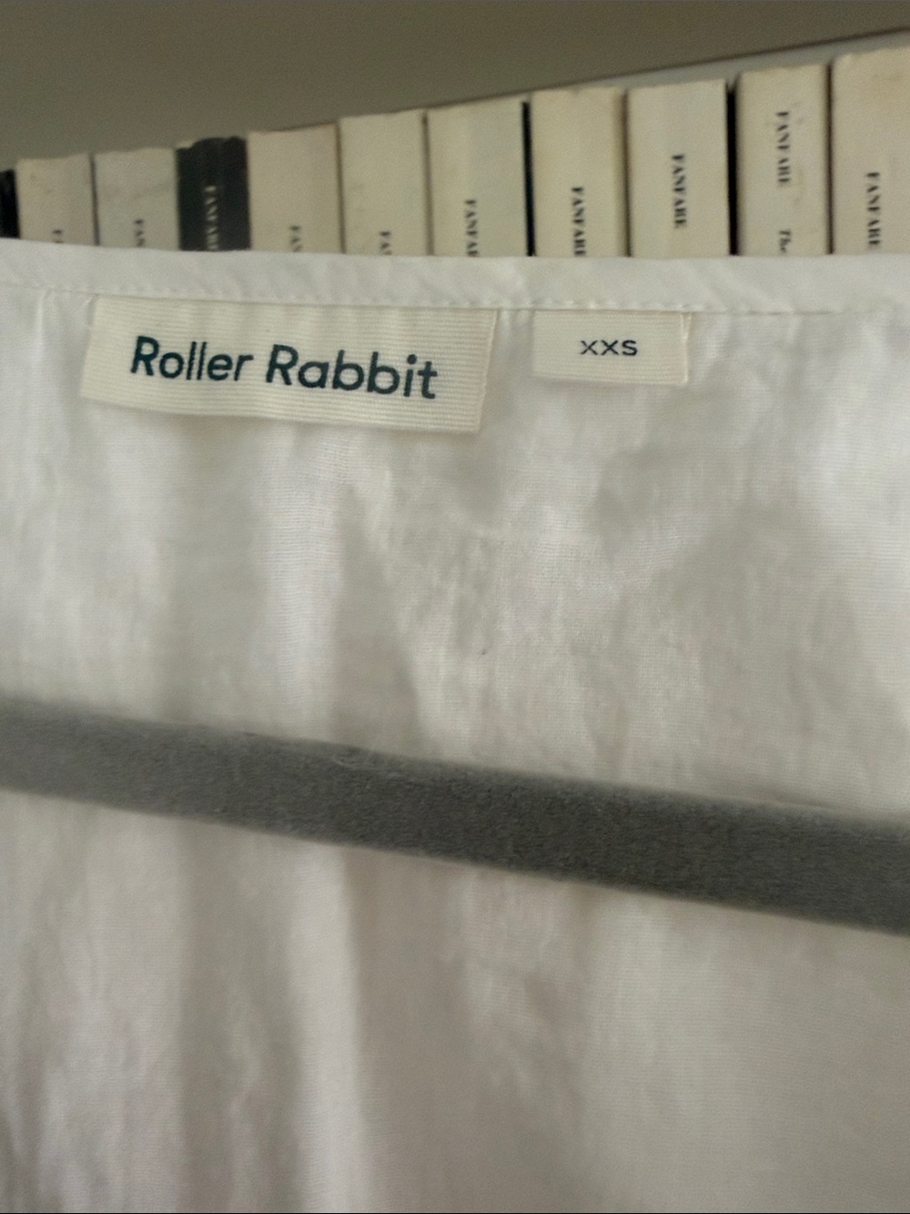 Roller Rabbit White Linen Top - Picture 2 of 3